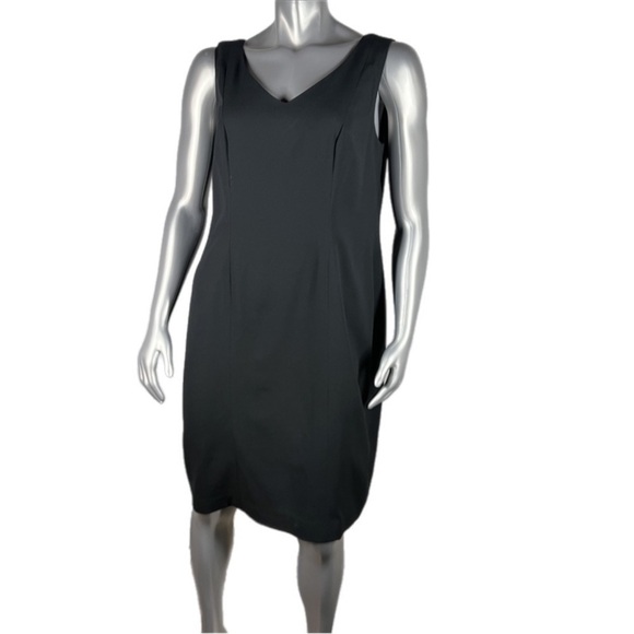 Boonsom Couture | Vintage Black Sheath Dress Midi Length​ - Picture 11 of 13